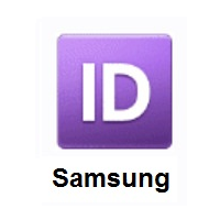 ID Button on Samsung