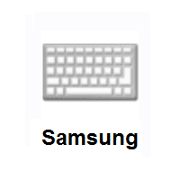 Keyboard on Samsung