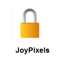 Locked on JoyPixels