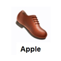 Man’s Shoe on Apple iOS