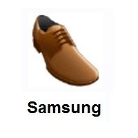 Man’s Shoe on Samsung