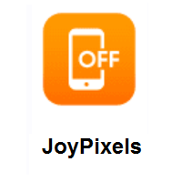 Mobile Phone Off on JoyPixels