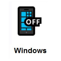 Mobile Phone Off on Microsoft Windows