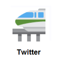 Monorail on Twitter Twemoji