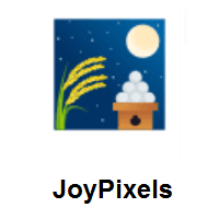 Moon Viewing Ceremony on JoyPixels