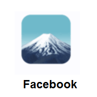 Mount Fuji on Facebook