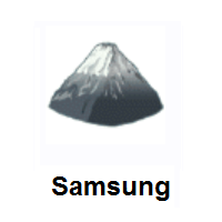Mount Fuji on Samsung