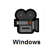 Movie Camera on Microsoft Windows