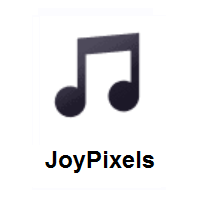 Musical Note on JoyPixels
