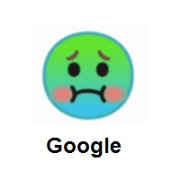 Nauseated Face on Google Android