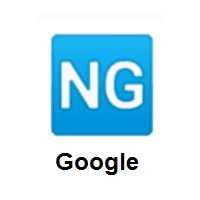 NG Button on Google Android