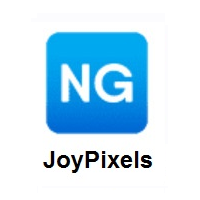NG Button on JoyPixels