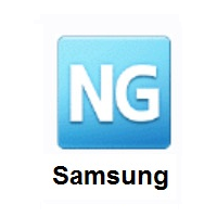 NG Button on Samsung