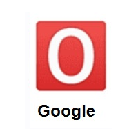 O Button (Blood Type) on Google Android