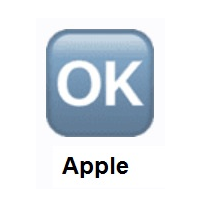 OK Button on Apple iOS