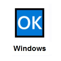 OK Button on Microsoft Windows