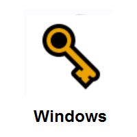 Old Key on Microsoft Windows