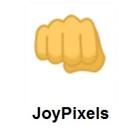 Oncoming Fist on JoyPixels