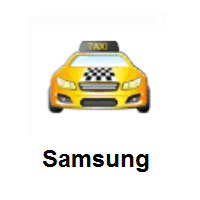 Oncoming Taxi on Samsung