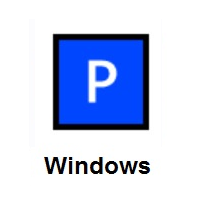 P Button on Microsoft Windows