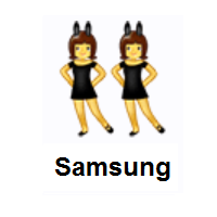 People with Bunny Ears on Samsung