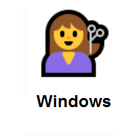 Person Getting Haircut on Microsoft Windows