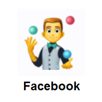 Person Juggling on Facebook