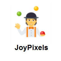 Person Juggling on JoyPixels