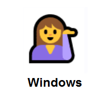 Person Tipping Hand on Microsoft Windows