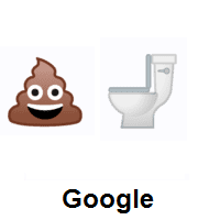 Pile of Poo and Toilet on Google Android