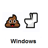 Pile of Poo and Toilet on Microsoft Windows