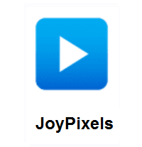 Play Button on JoyPixels