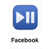 Play or Pause Button on Facebook