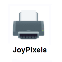 Printer on JoyPixels