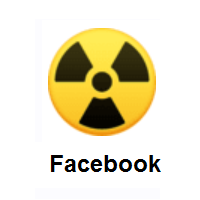 Radioactive Sign on Facebook