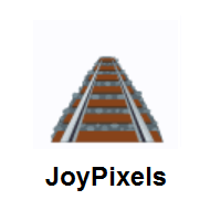 Railway Track on JoyPixels