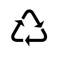 Recycling Symbol For Generic Materials