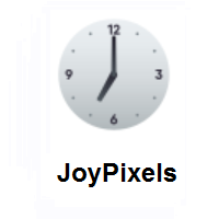 Seven O’clock on JoyPixels