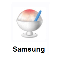 Shaved Ice on Samsung