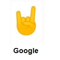 Sign of The Horns on Google Android