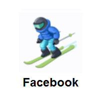 Skier on Facebook