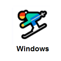 Skier on Microsoft Windows