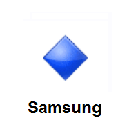 Small Blue Diamond on Samsung