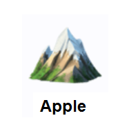 Snow-Capped Mountain on Apple iOS
