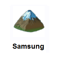 Snow-Capped Mountain on Samsung