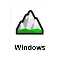 Snow-Capped Mountain on Microsoft Windows