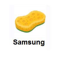 Sponge on Samsung