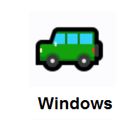 Sport Utility Vehicle on Microsoft Windows