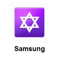 Star of David on Samsung