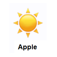 Sun on Apple iOS